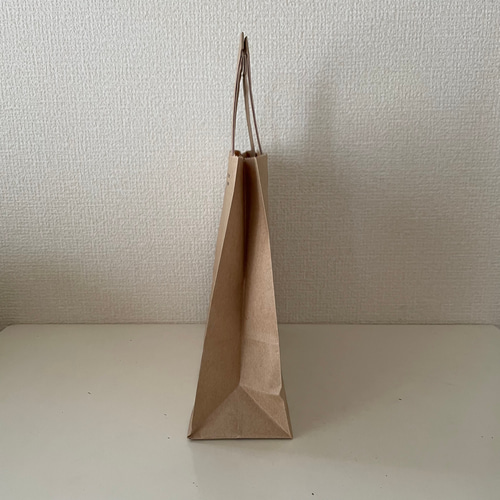 ヴィンテージ　紙袋 ヴィンテージスタンプの手提げ袋 紙袋 クラフト 5枚 ラッピング