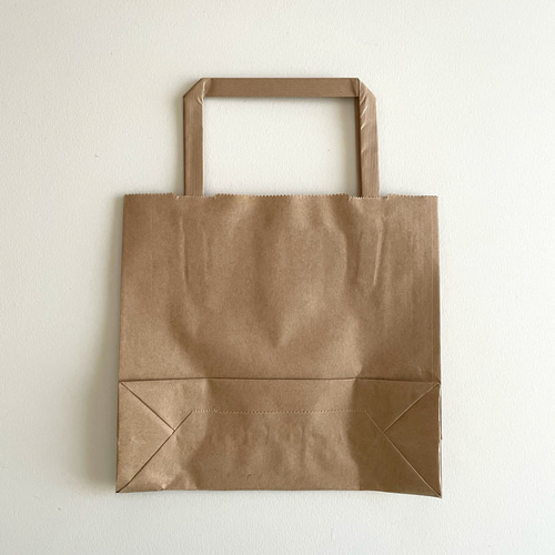 ヴィンテージ　紙袋 ヴィンテージスタンプの手提げ袋 紙袋 クラフト 5枚 ラッピング