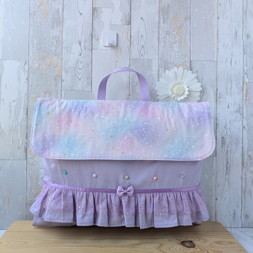 水色 ユニコーン 背もたれあり防災頭巾カバー 女子 背もたれあり 防災頭巾カバー ユニコーン 女子 水色 ユニコーン