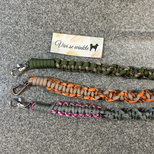 バイカラー スマホハンドストラップ パラコード おしゃれスマホ