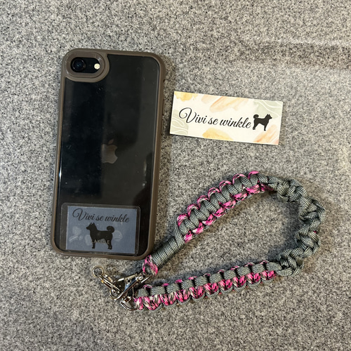 パラコード　スマホハンドストラップ　カラーオーダーページ オーダー対応可】推しカラーで選べる！ハンドストラップ／パラ