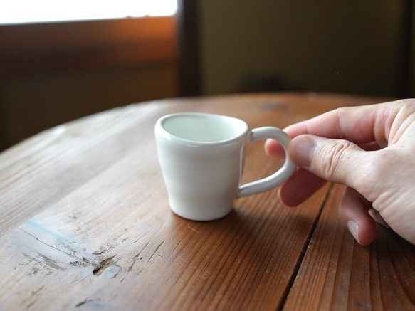 手のひらサイズのデミタスカップ/エスプレッソカップ おちょこ・ぐい呑