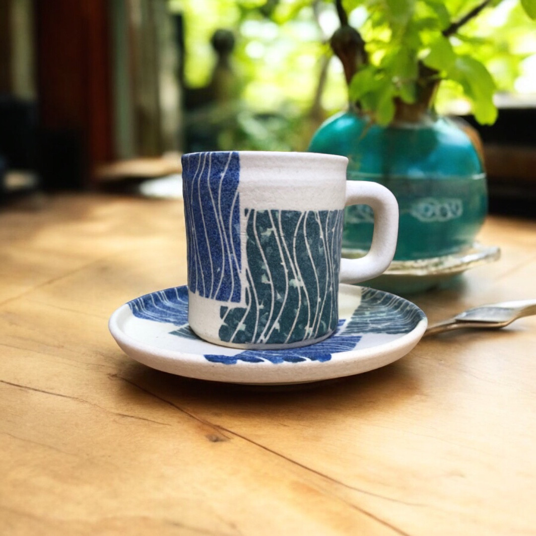 新感覚上野焼コーヒーカップ001