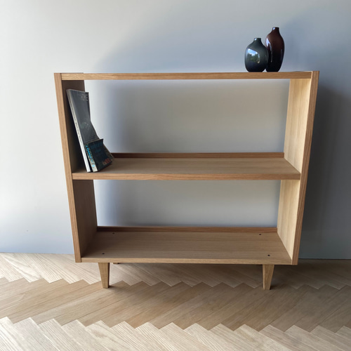 訳あり品 すぐ発送 ブックシェルフ オーク 本棚 北欧 おしゃれ