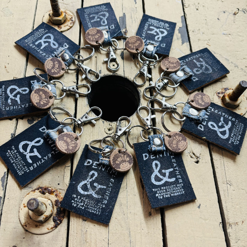 デニムリメイクチャーム★オーダー なつ様専用❤︎デニムリメイクチャーム・オーダー - メルカリ