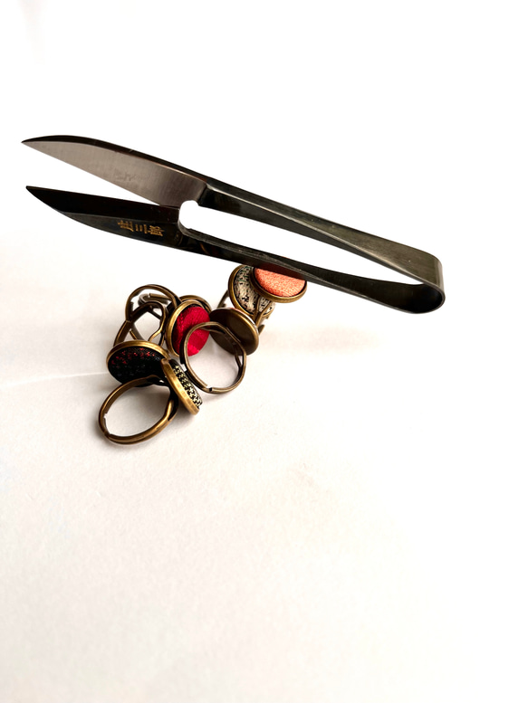 ぱちんと針がくっつく音琴otokotoりんぐ キモノ【本日プレゼントラッピングBox無料！】 5枚目の画像