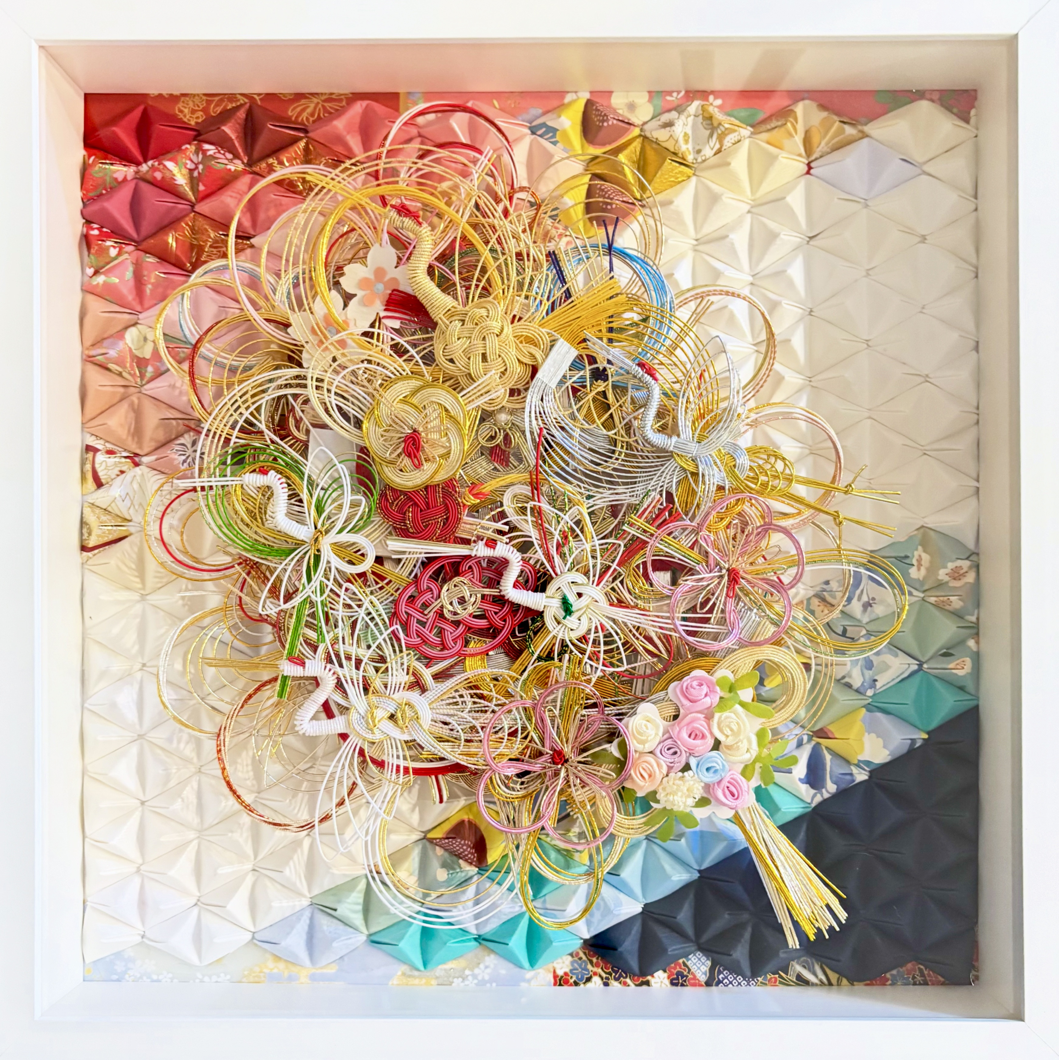 大サイズ【ご祝儀袋&水引リメイク】大切な方から頂いたお気持ちを素敵にリメイク♡