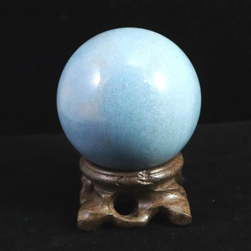 トロレアイト トロール石 57mmスフィア 台付 277g 【榎本通商 81959