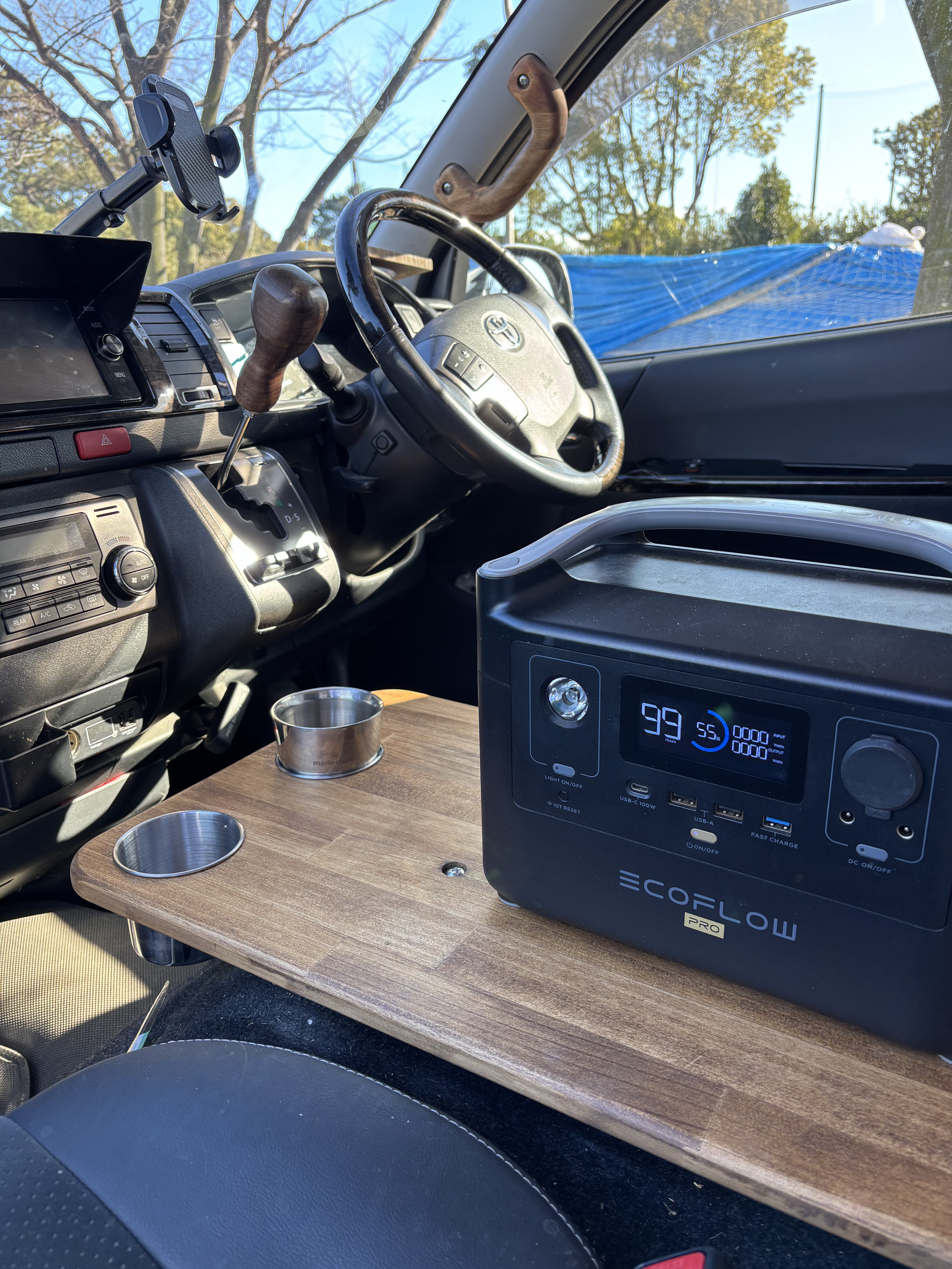 ハイエース200系 S-GL 標準ボディ用フラットコンソールテーブル その他
