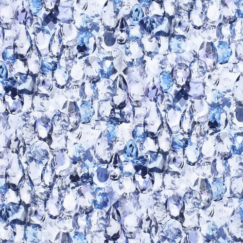 宝石柄 リバーシブル半幅帯【セミオーダー】 和装小物（帯・半襟  