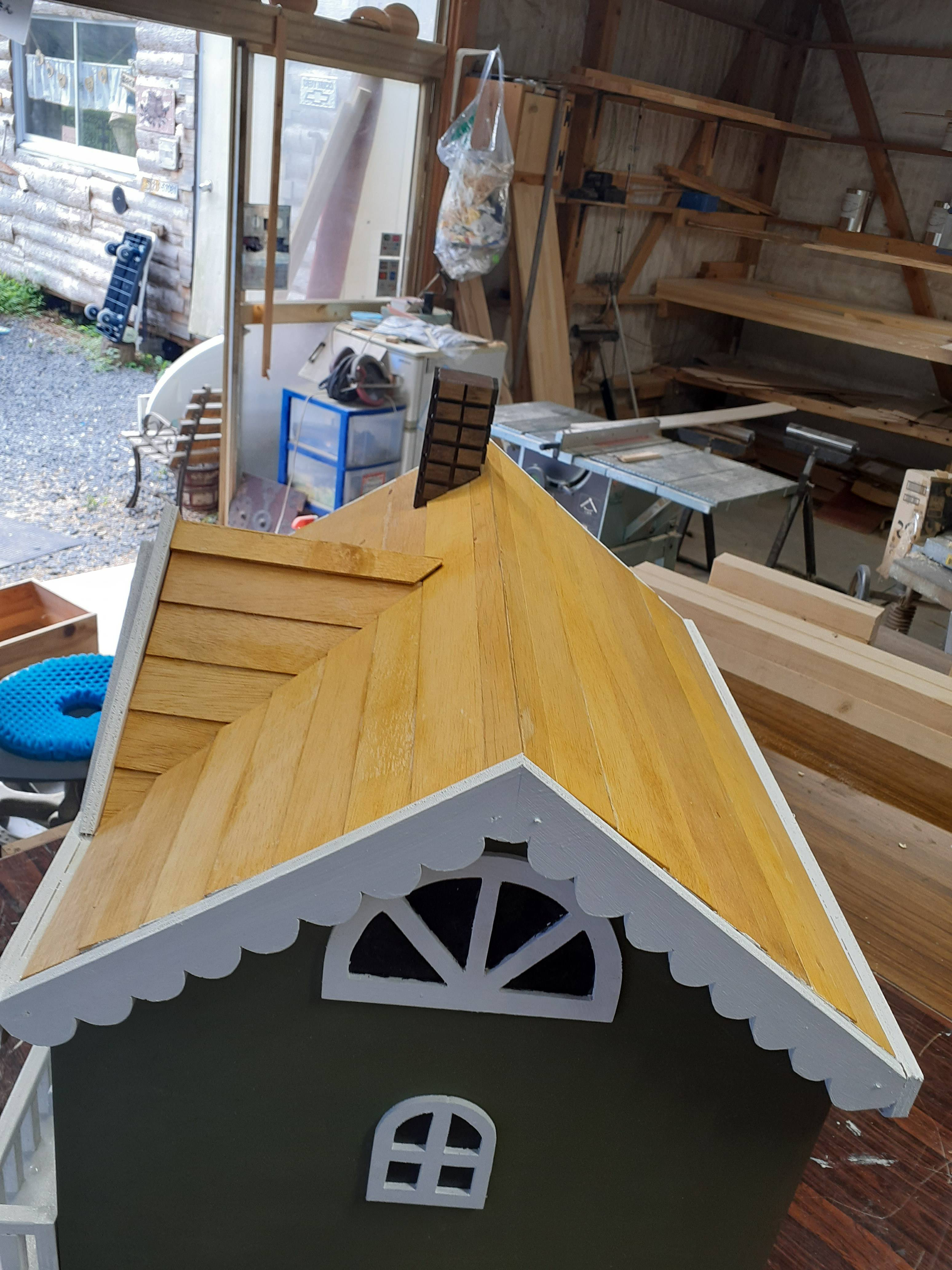 メルヘン風ハウス型ポスト わんちゃんハウス、ねこちゃんハウスにも