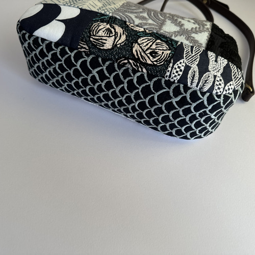 ミナペルホネン パッチワークショルダー ショルダーバッグ melody..m