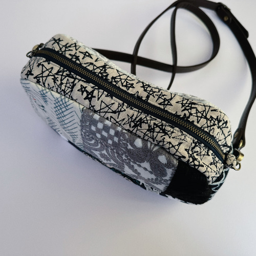 贅沢パッチショルダー/ミナペルホネン 贅沢パッチショルダー/ミナペルホネン piece, shoulder bag / necco