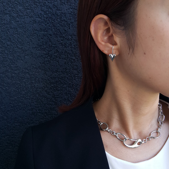 [1pcs] オール ステンレス 約32mm カラビナ ゴールド 金具 留め具 サージカルステンレス 金属アレルギー対応 8枚目の画像
