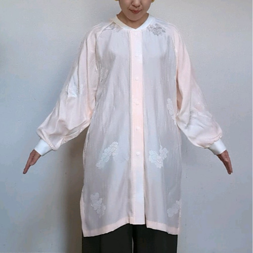 ホームウエア／ネグリジェ／パジャマ／きもの／長襦袢／絹／シルク