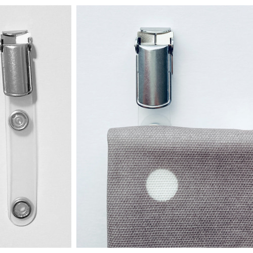 大人の移動ポケット用バンドクリップ バラ売り・1個・単品・交換用