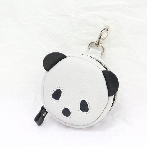 パンダ 丸ミニポーチ ゴルフボール ケース チャーム プレゼント