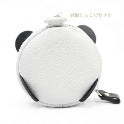 パンダ 丸ミニポーチ ゴルフボール ケース チャーム プレゼント