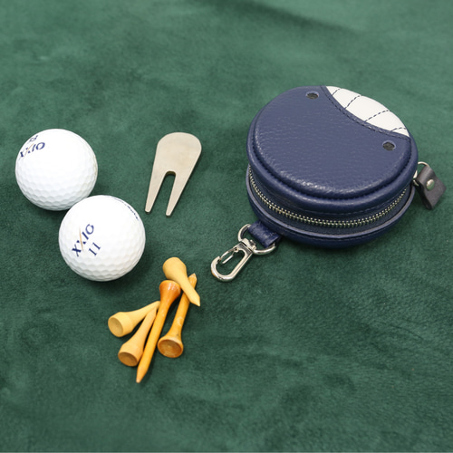 クジラ 丸ミニポーチ ホエール ゴルフボール ケース チャーム