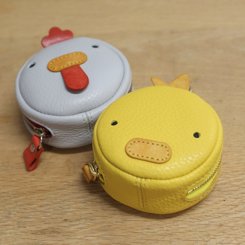 ニワトリ型小物入れ shopbirdistbee_jb00092