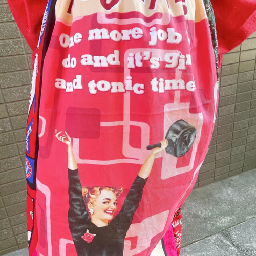 古着 ヴィンテージ vintage スカート ロングスカート パッチ