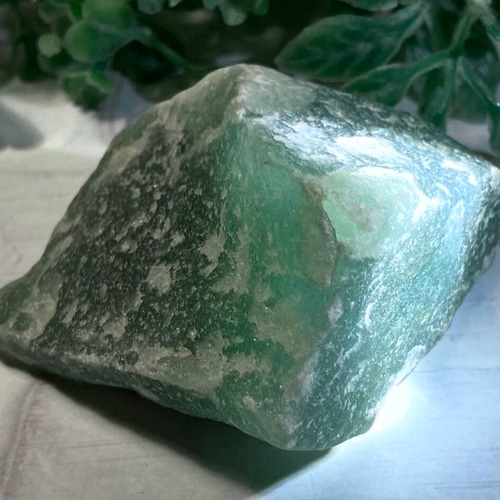 【天然物/最強品質】アベンチュリン原石＊約346g＊　天然石キャンドルホルダー アベンチュリン原石約346g 天然石 天然物/最強品質】アベンチュリン