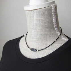 SALE【ワケありな逸品】漆黒の星 ブラックオニキス スターカット