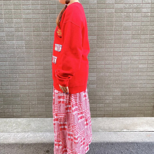 古着　ヴィンテージ　sweat スウェット　トレーナー　リメイク　個性派 古着 ヴィンテージ vintage sweat スウェット トレーナー