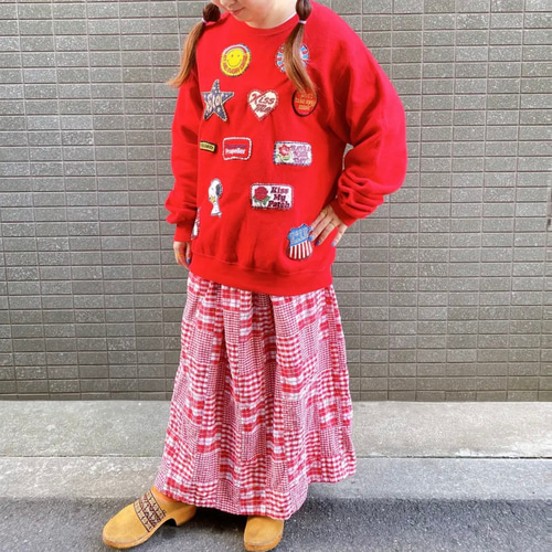 VINTAGE - 古着　ヴィンテージ　sweat スウェット　トレーナー　クリスマス　カラフル VINTAGE - 古着 ヴィンテージ sweat スウェット トレーナー