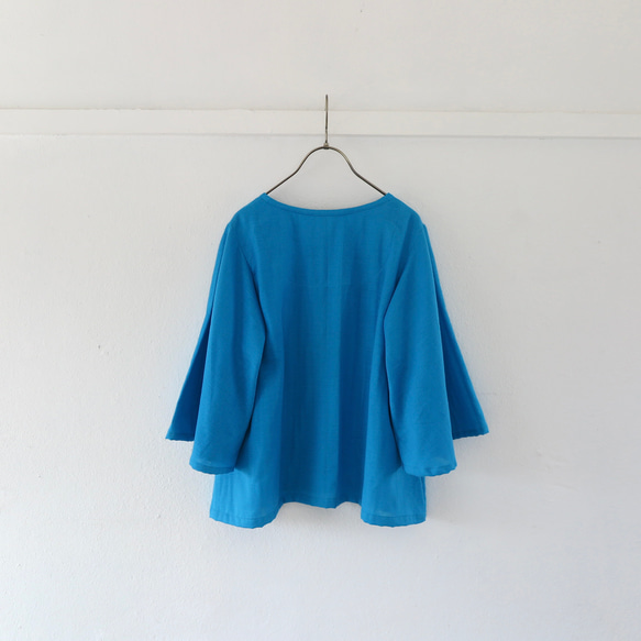 全50色 / ダブルガーゼ / SS~10L / 選べるサイズ・着丈・襟・袖 / ブラウス / オーガニックコットン 3枚目の画像