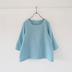 全50色 / ダブルガーゼ / SS~10L / 選べるサイズ・着丈・襟・袖 / ブラウス / オーガニックコットン 10枚目の画像