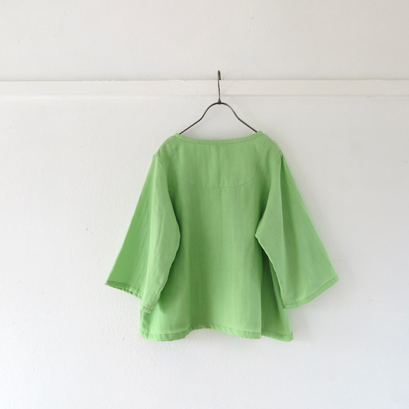 全50色 / ダブルガーゼ / SS~10L / 選べるサイズ・着丈・襟・袖 / ブラウス / オーガニックコットン 7枚目の画像