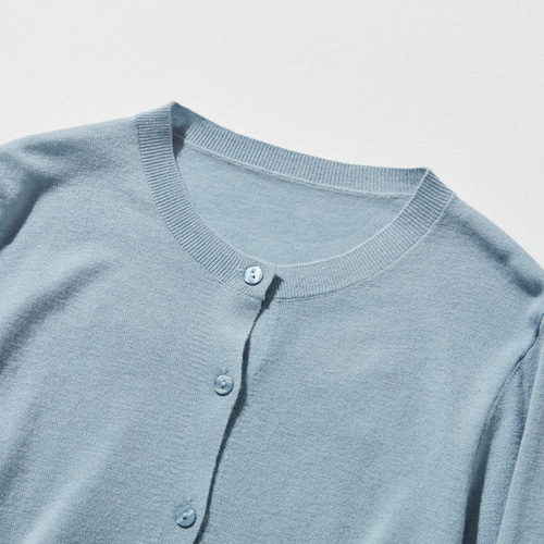 デイリーコーデの救世主♪ メリノウール100％ カーディガン  