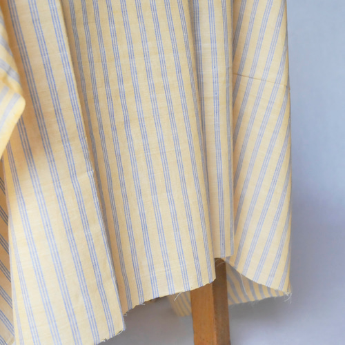 ババグーリ☆21年春☆手紬手織りコットンリネンストライプJK☆Ⅼ☆美品です バスタオル ハワイアンキルト柄 メレオハナシリーズ #861f シャワー