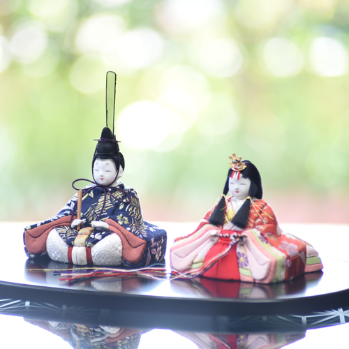 新作！ 雛人形 木目込み人形【喜雲雛】 ひな人形・雛飾り 有松人形工房