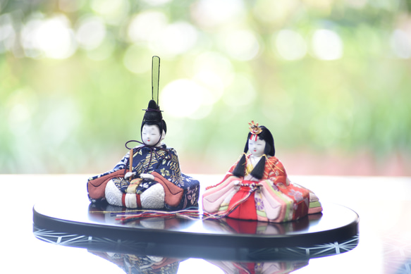 新作！ 雛人形 木目込み人形【喜雲雛】 ひな人形・雛飾り 有松人形工房