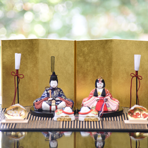 新作！ 雛人形 木目込み人形【喜雲雛】 ひな人形・雛飾り 有松人形工房