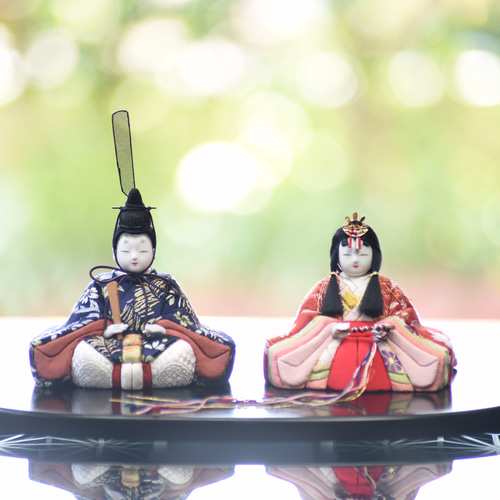 新作！ 雛人形 木目込み人形【喜雲雛】 ひな人形・雛飾り 有松人形工房