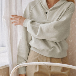 秋季純棉翻領派克大衣 第5張的照片