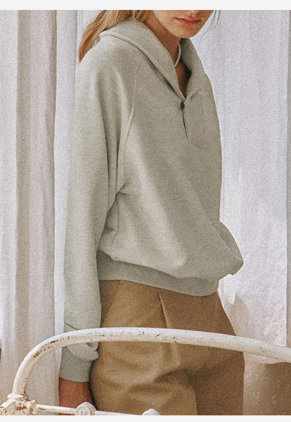 秋季純棉翻領派克大衣 第10張的照片