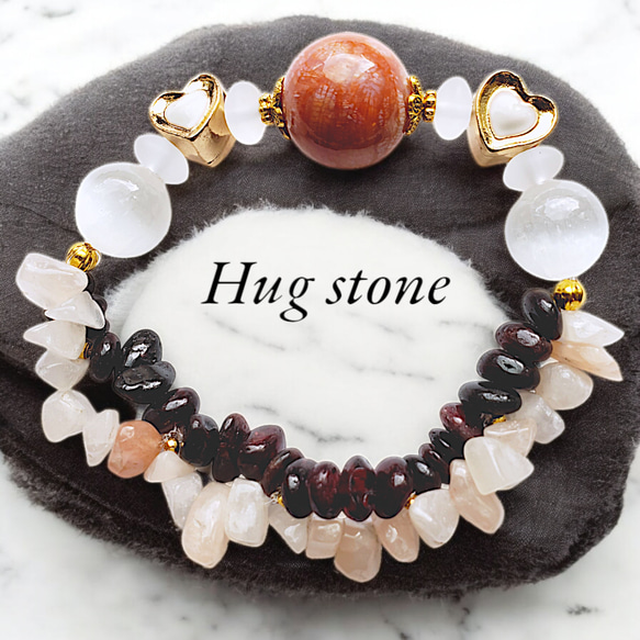 天然石ブレスレット ガーネット、アベンチュリン 【公式通販】