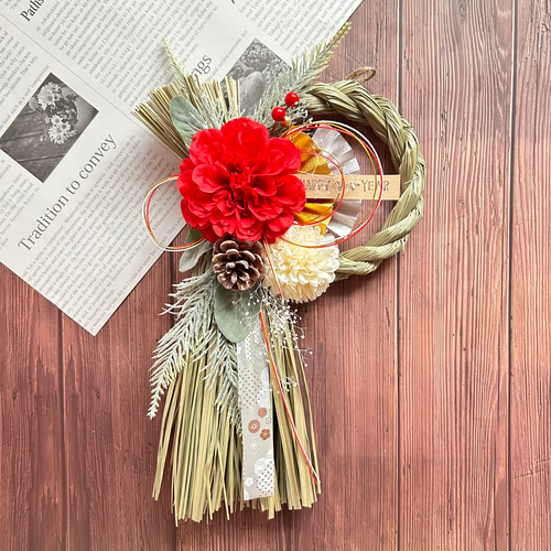 しめ縄リースNo.8