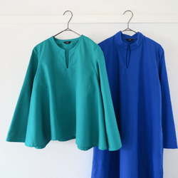 全70色 / SS~10L / 選べるサイズ・着丈・襟・袖 / コットンオックス / ブラウス チュニック 3枚目の画像