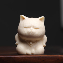 茶色のパンダ 木彫りのパンダ 置物 ギフト プレゼント ギフト