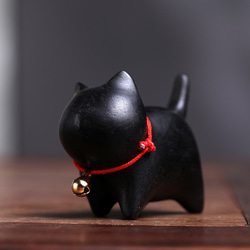 茶色のパンダ 木彫りのパンダ 置物 ギフト プレゼント ギフト