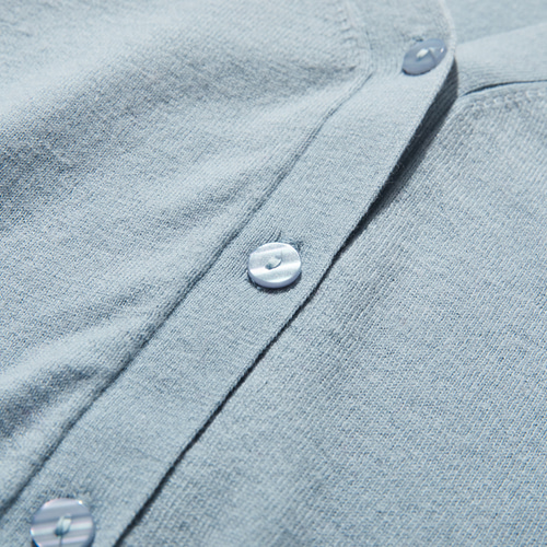 美品 ロロピアーナ メリノウールカーディガン グレー 50 セール】 エキストラメリノVネック カーディガン （カーディガン