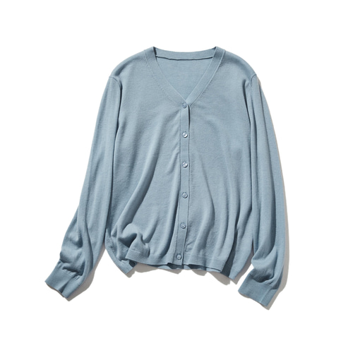 着回しコーデの味方になるvネックカーディガン メリノウール100