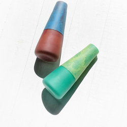 ツートーンフラワーベース☆ ご注文前に在庫があるか『質問』でお尋ねください 6枚目の画像