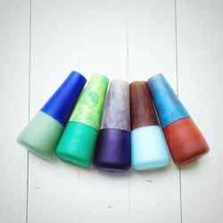 ツートーンフラワーベース☆ ご注文前に在庫があるか『質問』でお尋ねください 3枚目の画像