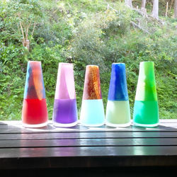 ツートーンフラワーベース☆ ご注文前に在庫があるか『質問』でお尋ねください 5枚目の画像